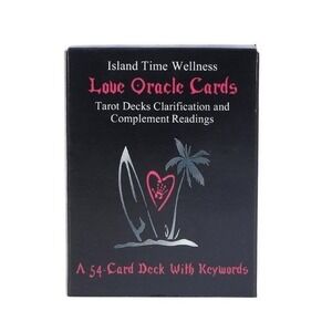 Island Time Wellness Love Oracle Cards 54 Card Deck Tarot Clarification Readings